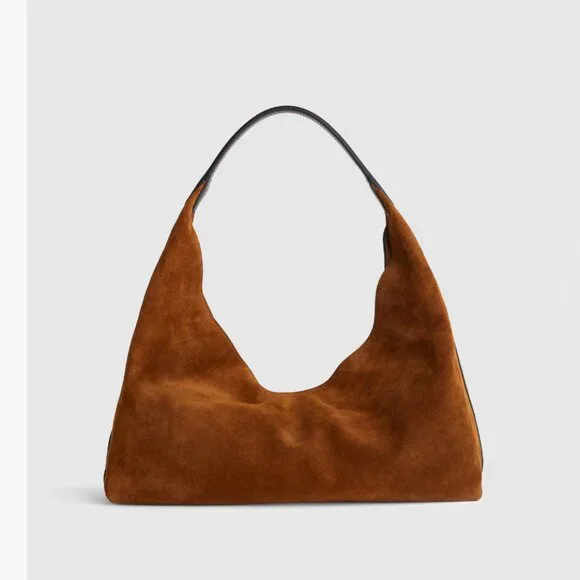 Madewell Mylie Suede Shoulder Bag - Picture 1 of 5